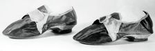 Pair of Shoes, France, c.1770s. Creator: Unknown