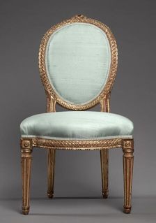 Pair of Side Chairs, 1700s. Creator: Jean Baptiste fils Lelarge (French, 1743-1802)