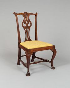 Pair of Side Chairs, 1755/90. Creator: Unknown