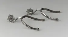 Pair of Spurs, Germany, first half of 17th century. Creator: Unknown