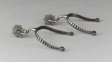 Pair of Spurs, Germany, first half of 17th century. Creator: Unknown