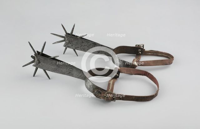 Pair of Spurs, Hungary, 15th/16th century. Creator: Unknown.