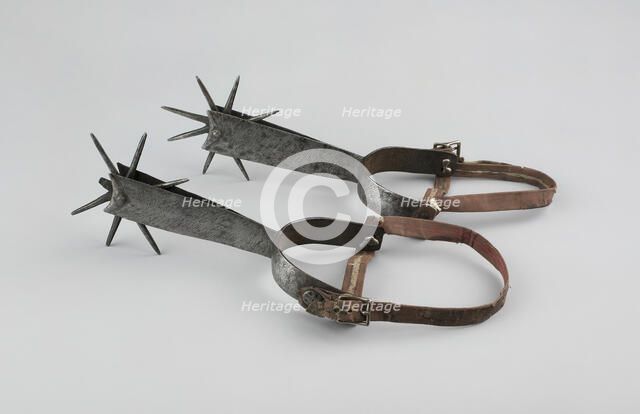 Pair of Spurs, Hungary, 15th/16th century. Creator: Unknown.