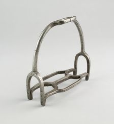 Pair of Stirrups, Germany, 19th century in early 16th century German style. Creator: Unknown