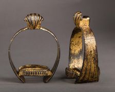 Pair of Stirrups, Netherlandish, first half 17th century. Creator: Unknown