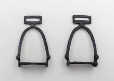 Pair of Stirrups, Scandinavian, possibly Danish, late 10th-early 11th century. Creator: Unknown