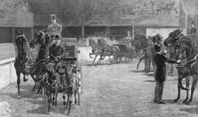 Pairs, Under 15 Hands 1891.Artist: John Charlton