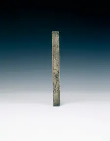 Paktong paper weight, Qing dynasty, China, 19th century. Creator: Unknown