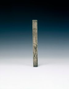Paktong paper weight, Qing dynasty, China, 19th century. Creator: Unknown