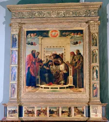 Pala di Pesaro altarpiece, c1474. Artist: Giovanni Bellini