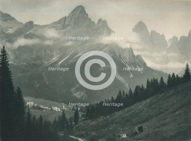 Pala Group, San Martino di Castrozza, Dolomites, Italy, 1927. Artist: Eugen Poppel.