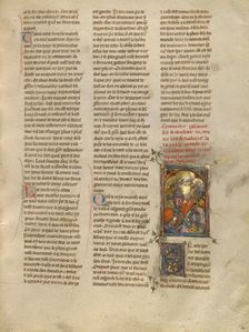 Palamedes Fighting the Knights of the Round Table, about 1320-1340. Creator: Unknown