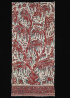 Palampore, India, late 18th century. Creator: Unknown