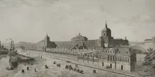 Palace of Oranienbaum (Lomonosov), Imperial Palace near St. Petersburg, Russia, 1839. Creator: Augustin François Lemaitre