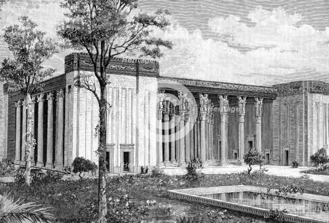 Palace of Artaxerxes II Mnemon, Susa, Persia, 4th century BC (1891). Artist: Unknown