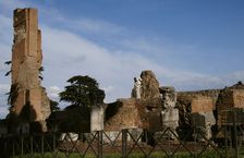 Palace of Domitian or Flavian Palace, Palatine Hill, Rome, Italy, 2009. Creator: LTL