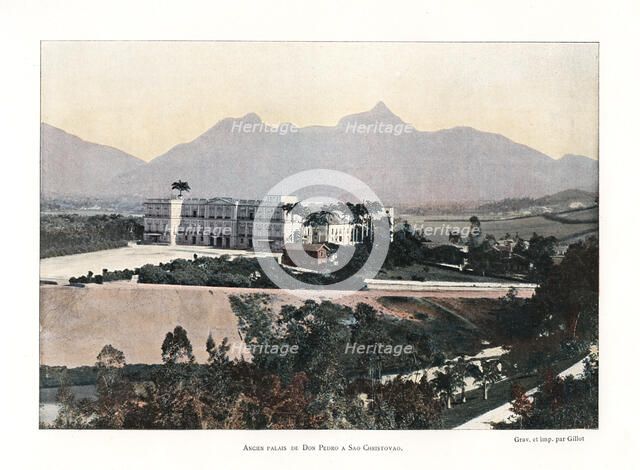Palace of Don Pedro, Brazil, 19th century. Artist: Gillot