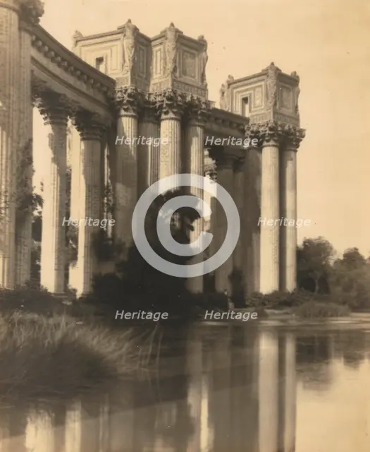 Palace of Fine Arts, San Francisco, 1918-1920s. Creator: Eunice Harriett Garlick.