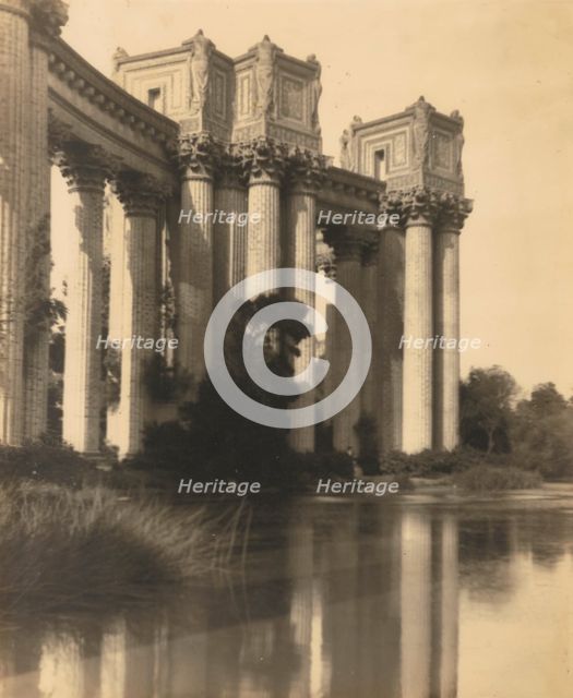 Palace of Fine Arts, San Francisco, 1918-1920s. Creator: Eunice Harriett Garlick.