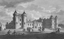 Palace of Holyrood 1831. Artist: William Home Lizars