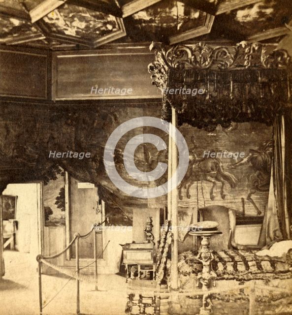 'Palace of Holyrood. Queen Mary's Bedroom', c1912. Creator: Unknown.