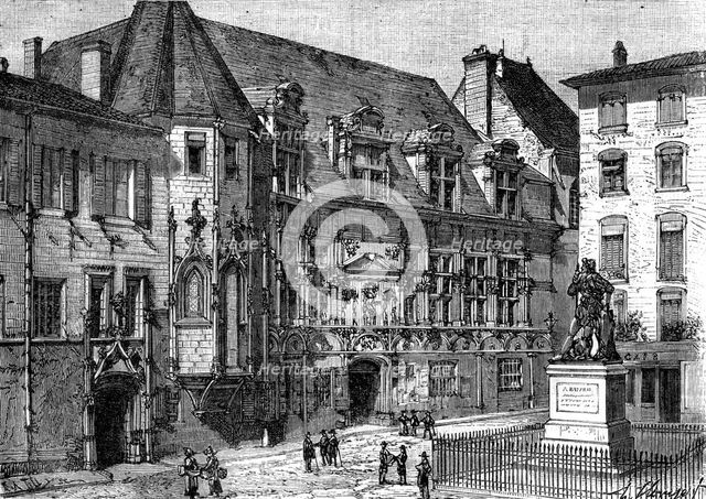 Palace of Justice of Grenoble, France, 1882-1884. Artist: Unknown