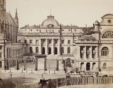 Palace of Justice, Paris, between 1860 and 1870. Creator: Edouard Baldus