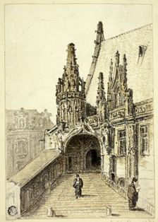 Palace of Justice, Rouen, n.d. Creator: Unknown