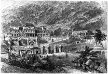 Palace of Sans Souci, Milot, Haiti, 1873. Artist: Millot