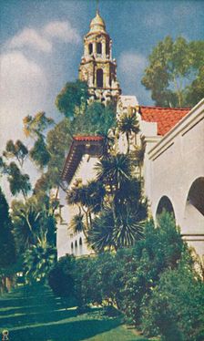 Palace of Science and California Tower c1935