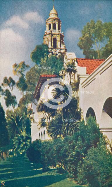 'Palace of Science and California Tower', c1935. Artist: Unknown.