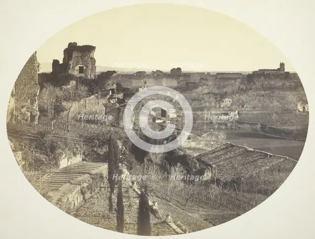 Palace of the Caesars on the Palatine, 1860. Creator: Robert MacPherson.