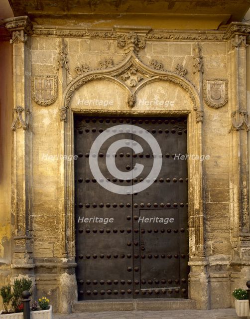 Palace of the Duque de Abrantes, Granada, Andalusia, Spain, 16th century (2002).  Creator: LTL.