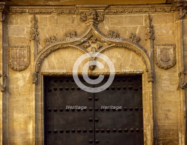 Palace of the Duque de Abrantes, Granada, Andalusia, Spain, 16th century (2002).  Creator: LTL.