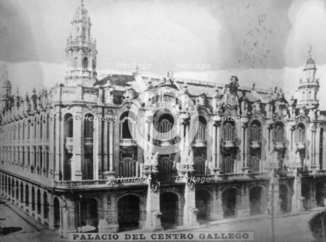 Palace of the Galician Centre, 1920s. Artist: Unknown
