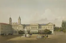 Palace of the Governor-General of Lithuania (Presidential Palace) in Vilnius, c1850