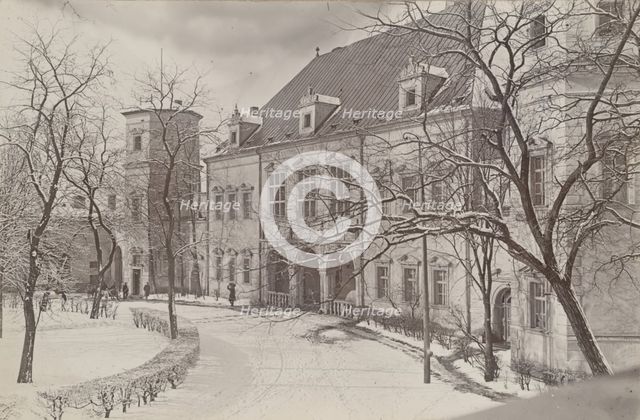 Palace of the Krakow Bishops - eastern façade, Kielce, between 1920-1930. Creator: Unknown.