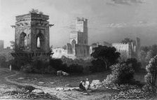 Palace of the Seven Stories, - Beejapore 1834. Creator: William Purser