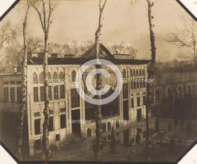 [Palace of the Shah], 1850s. Creator: Luigi Pesce.