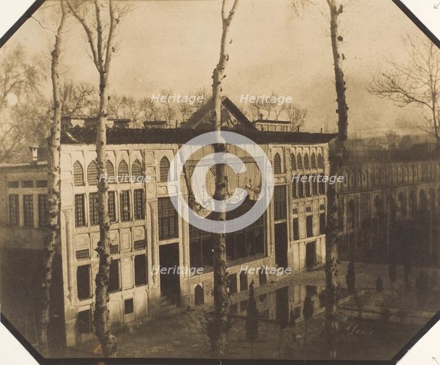 [Palace of the Shah], 1850s. Creator: Luigi Pesce.