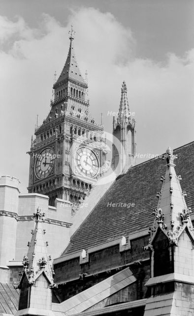 Palace of Westminster, London, c1945-c1980. Artist: Eric de Maré.