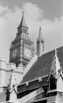 Palace of Westminster, London, c1945-c1980. Artist: Eric de Maré
