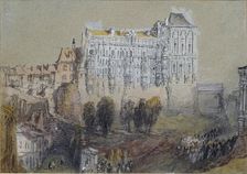 Palace at Blois, c1830. Artist: JMW Turner