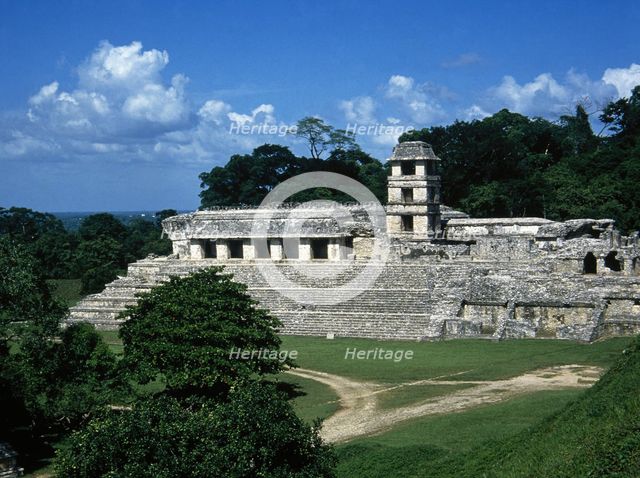 Palace Complex, Palanque, Chiapas, Mexico, 2000. Creator: Unknown.