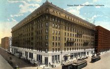 Palace Hotel, San Francisco, California, USA, 1922