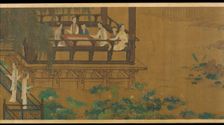 Palace Ladies by a Lotus Pond, 18th century. Creator: Unknown