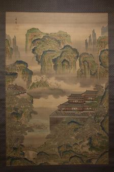 Palace Landscape, early 19th century. Creator: Tani Buncho