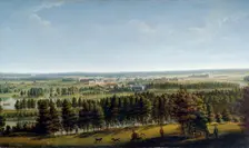 Palace Park as Seen from the Gatchina Palace 1790s. Artist: Johann Jakob Mettenleiter