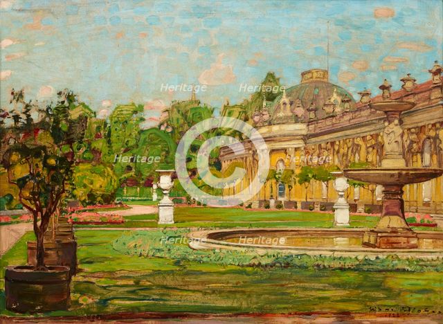 Palace Park in Potsdam, 1922. Creator: Unknown.