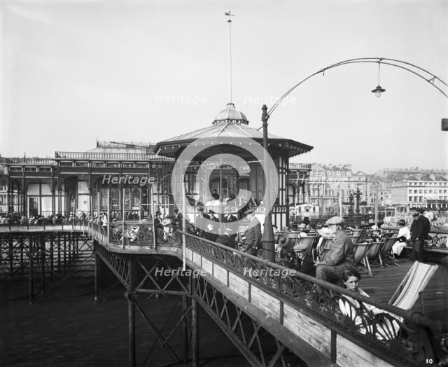 Palace Pier, St Leonards on Sea, Hastings, East Sussex, 1919. Artist: Henry Bedford Lemere.